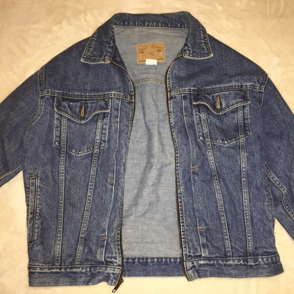 unisex gap denim jacket